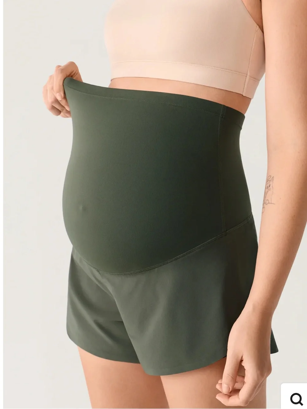 NWT Momanda Bloomove Maternity Dolphin Shorts with Inner Pockets XXL